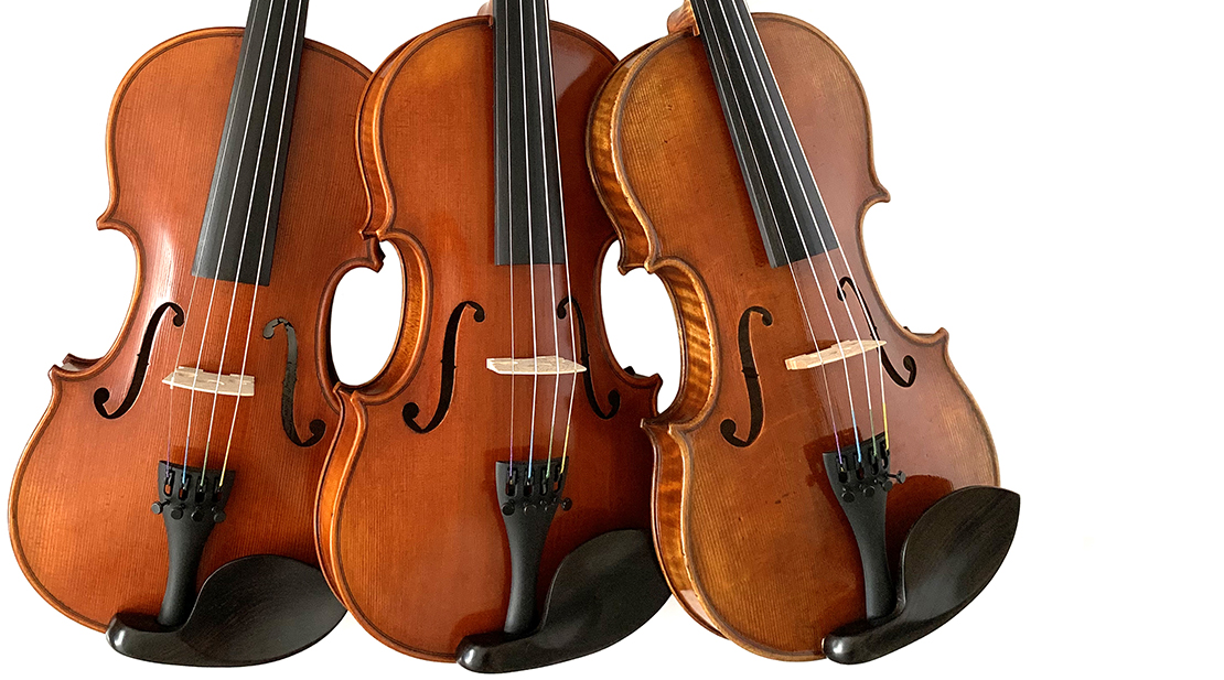 Left-Handed Violins