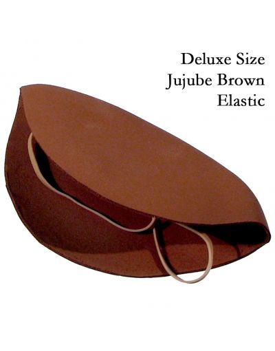 Strad Pad: Comfort Padding for Chinrest-Rosewood/Jujube Brown-Elastic (Transferable)-Deluxe/Large