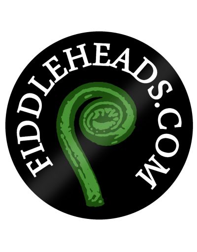 Gift: Fiddleheads.com Round Sticker, 3" Diameter