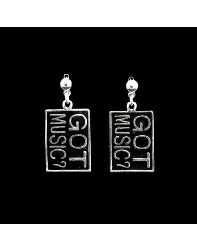 CLEARANCE Jewelry: &quot;Got Music&quot; Earrings