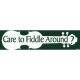 Gift: Care to Fiddle Around? Bumper Sticker