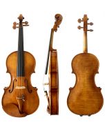 Rose Valley violin front, side and back