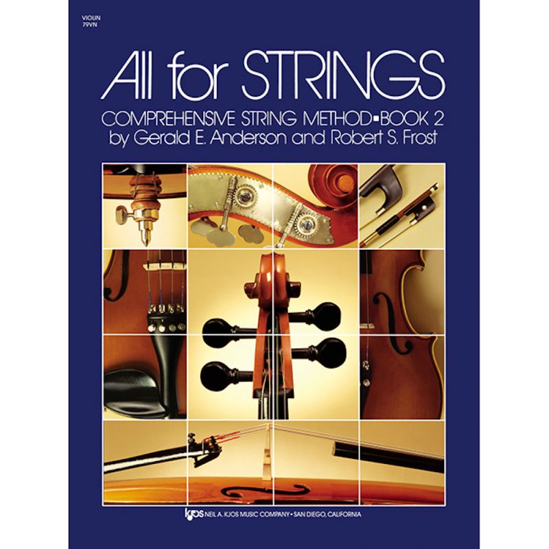 Book: All For Strings Violin Method Book 2 - Robert Frost and