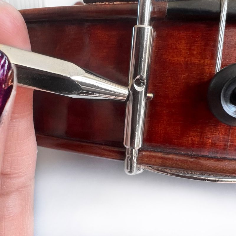 Tool: Fiddleheads Chin Rest Tightening Key/Wrench (Metal) Fiddleheads  Violin Studio