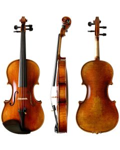 Fiddleheads' Bellissima "Gabriella" violin front, side and back