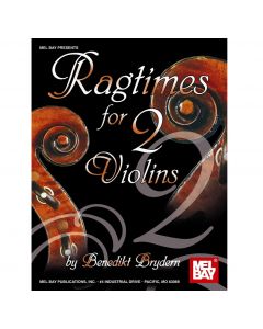 Book: Ragtimes for 2 Violins by Benedikt Bryden