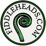 Fiddleheads.com Logo with fern