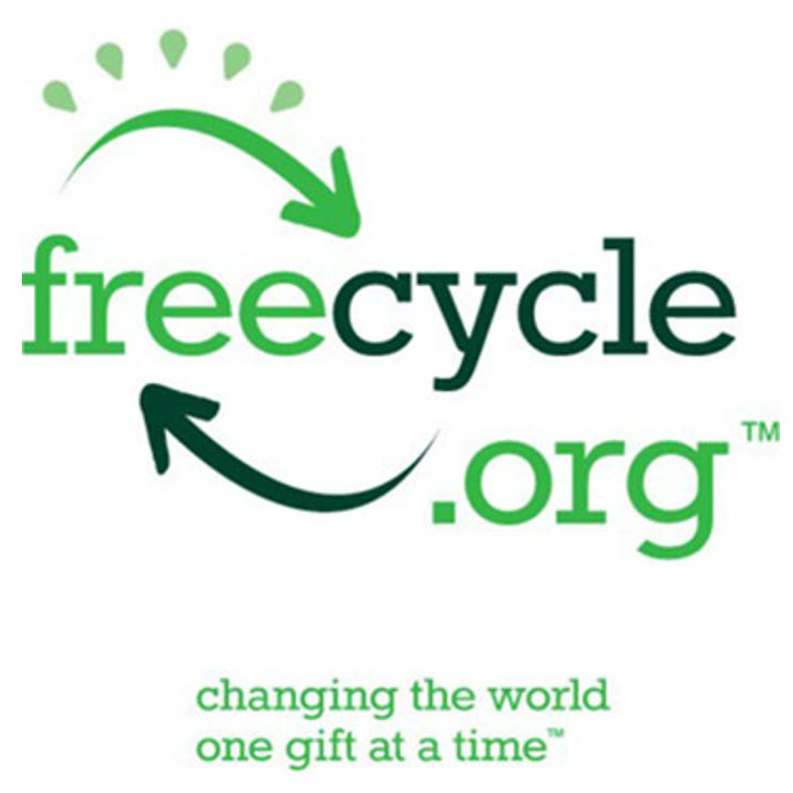 Freecycle logo with caption 