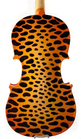 Leopard violin 