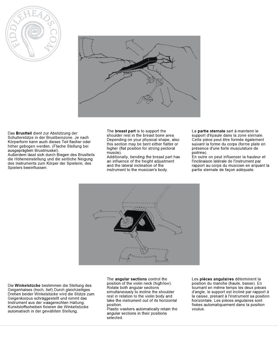 Bon Musica Instructions From the Manufacturer Fiddleheads Violin Studio